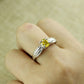 November Citrine Birthstone Ring - Birthmonth Deals