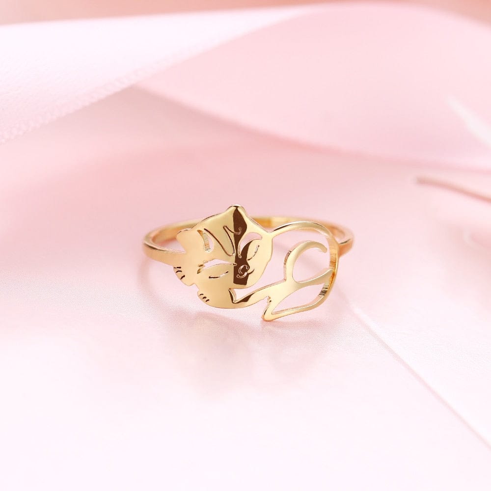 Cat Mew Ring - Birthmonth Deals