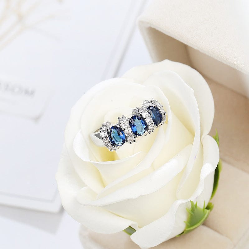 September Sapphire Birthstone Ring - Birthmonth Deals