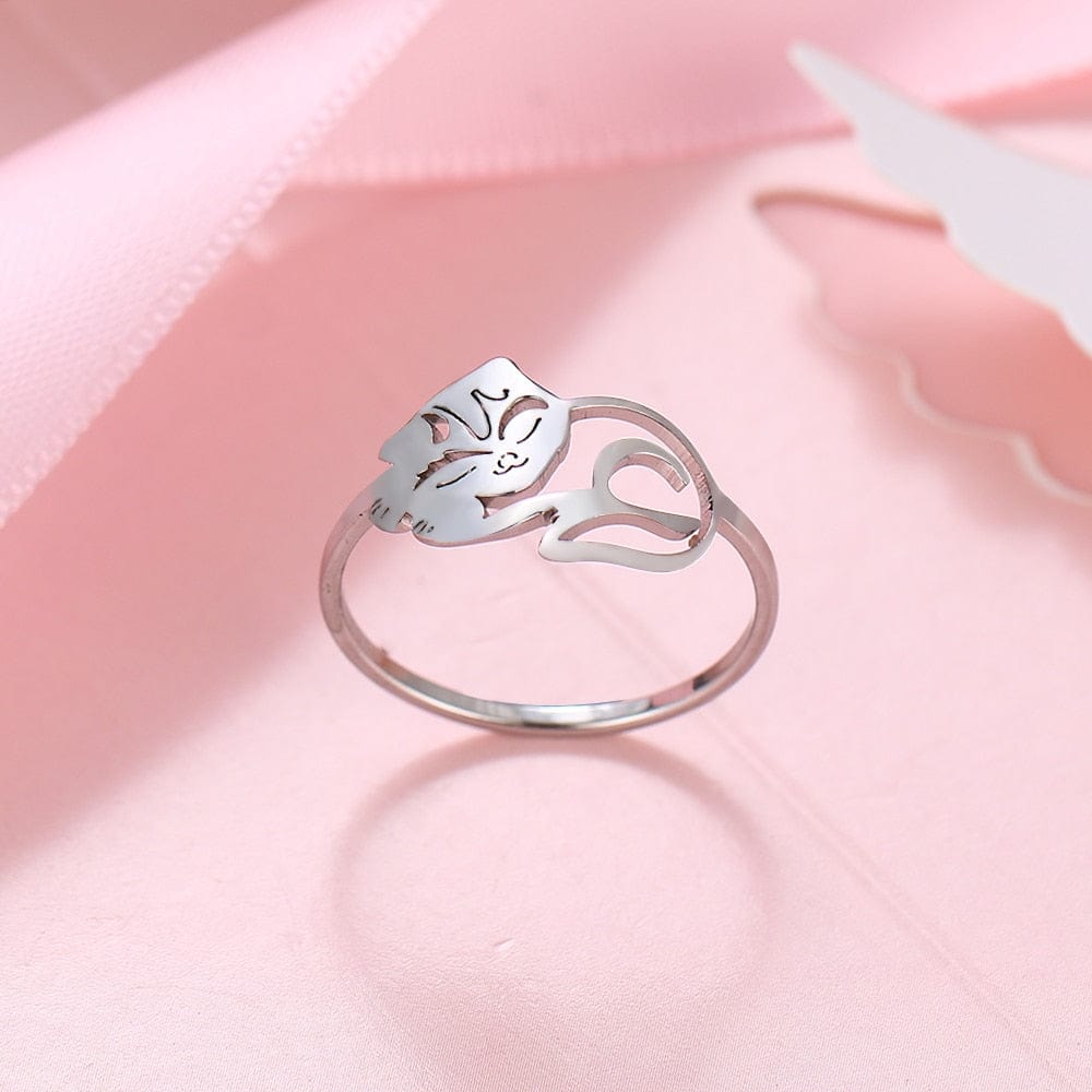 Cat Mew Ring - Birthmonth Deals