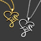 Heart Faith Necklace - Birthmonth Deals