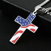 American Cross Necklace - Birthmonth Deals