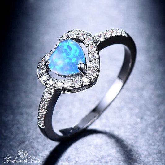 December Zircon Birthstone Ring - Birthmonth Deals