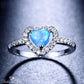 March Aquamarine Birthstone Ring - Birthmonth Deals