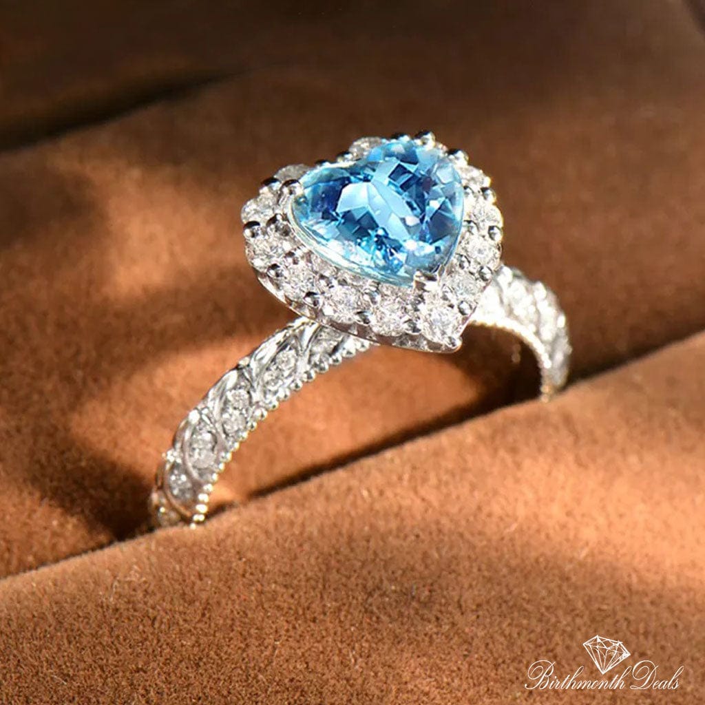 December Zircon Birthstone Ring - Birthmonth Deals