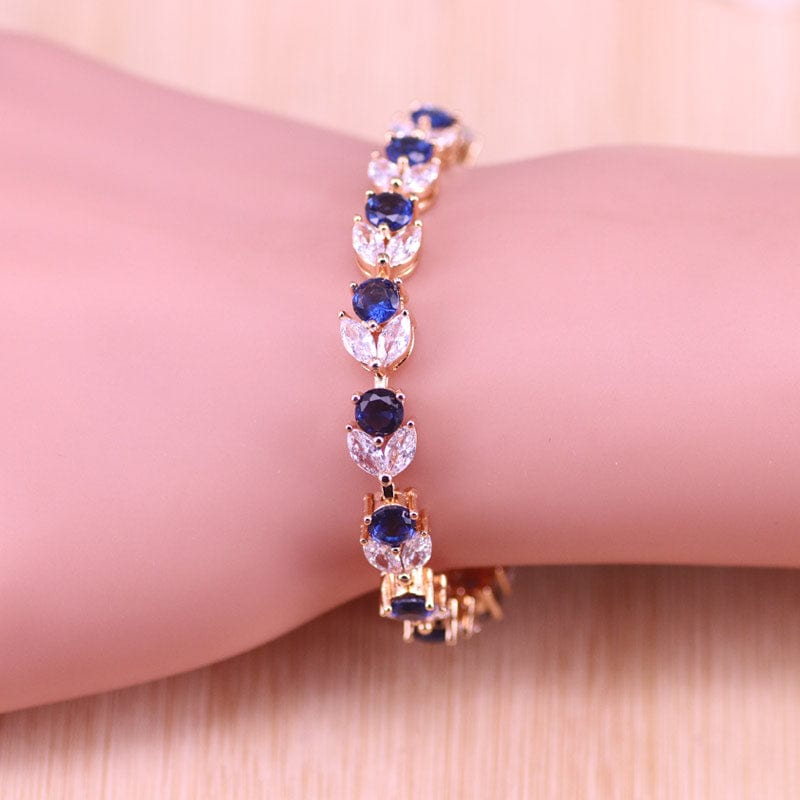 September Sapphire Birthstone Jewelry Set - Birthmonth Deals