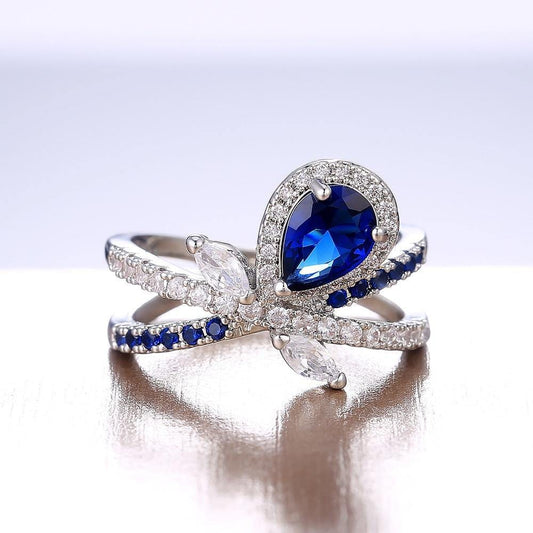 September Sapphire Birthstone Ring - Birthmonth Deals