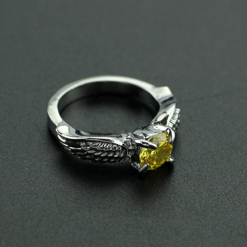 November Citrine Birthstone Ring - Birthmonth Deals