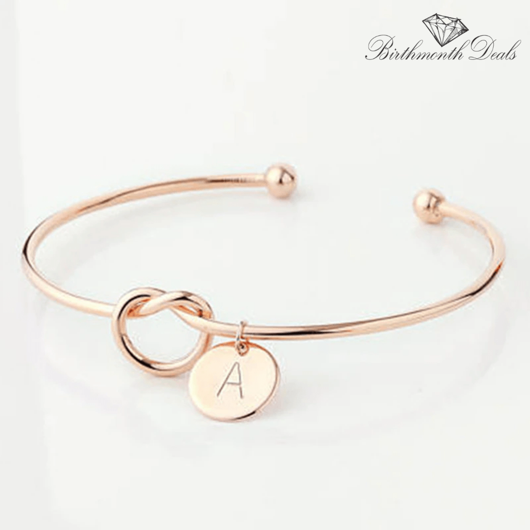 Initial Letter Bracelet - Birthmonth Deals