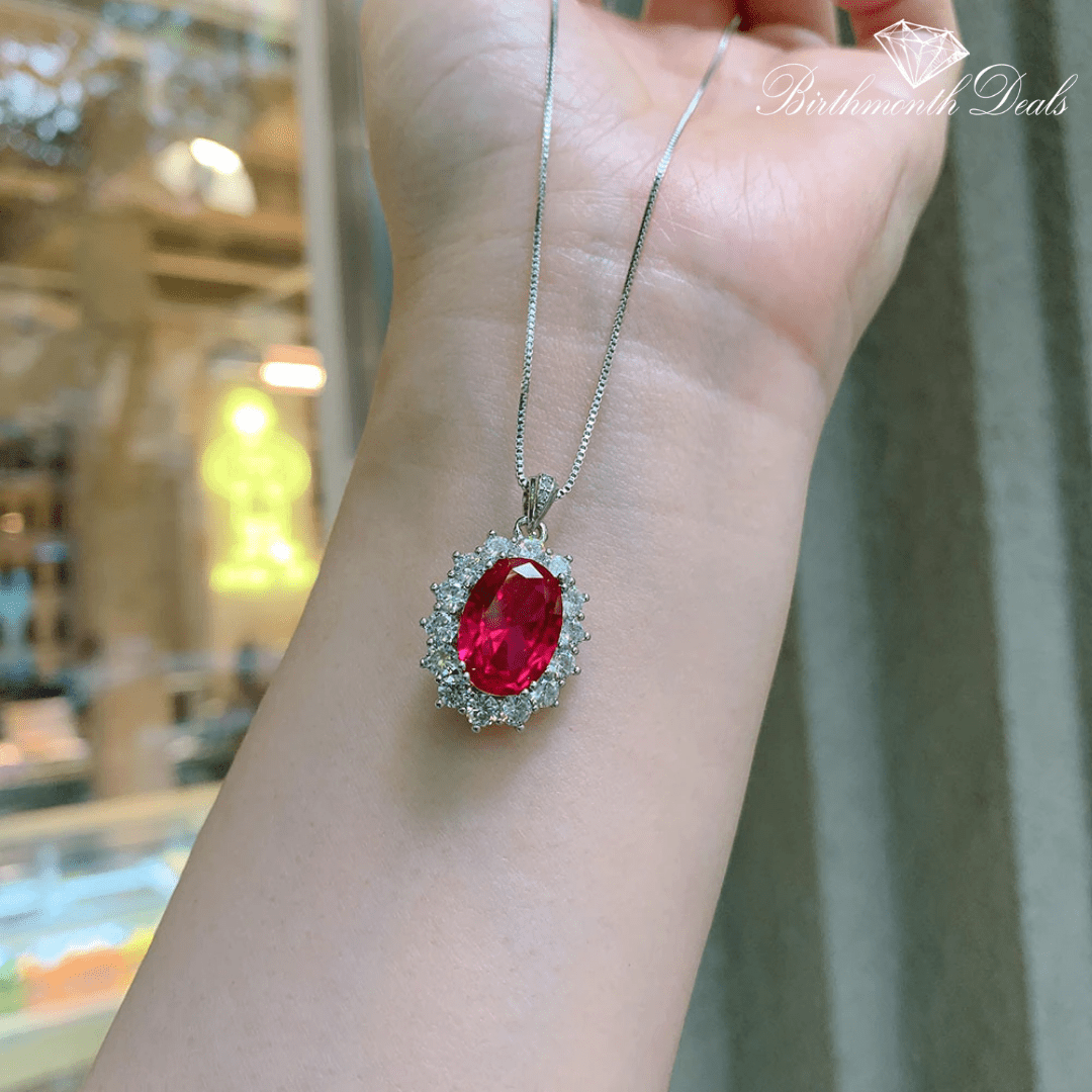 January Garnet Birthstone Jewelry Set - Birthmonth Deals