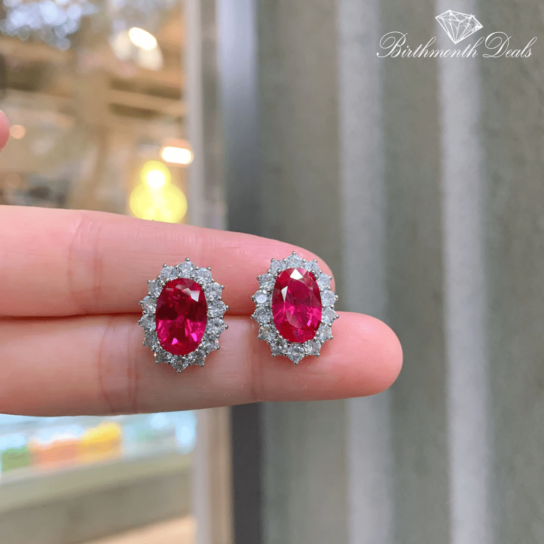 January Garnet Birthstone Jewelry Set - Birthmonth Deals