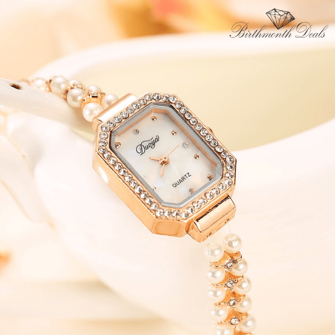 June Pearl Watch - Birthmonth Deals