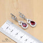 January Garnet Birthstone Jewelry Set - Birthmonth Deals