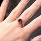 January Garnet Birthstone Ring - Birthmonth Deals