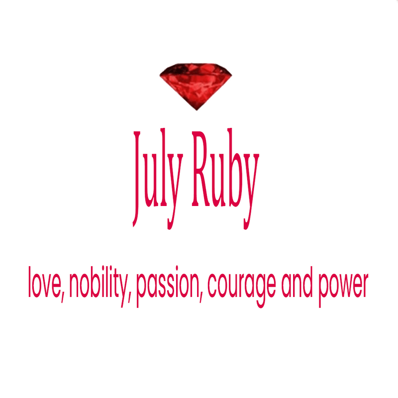 July Ruby Birthstone Ring - Birthmonth Deals