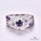 February Amethyst Birthstone Ring - Birthmonth Deals