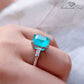 March Aquamarine Birthstone Ring - Birthmonth Deals