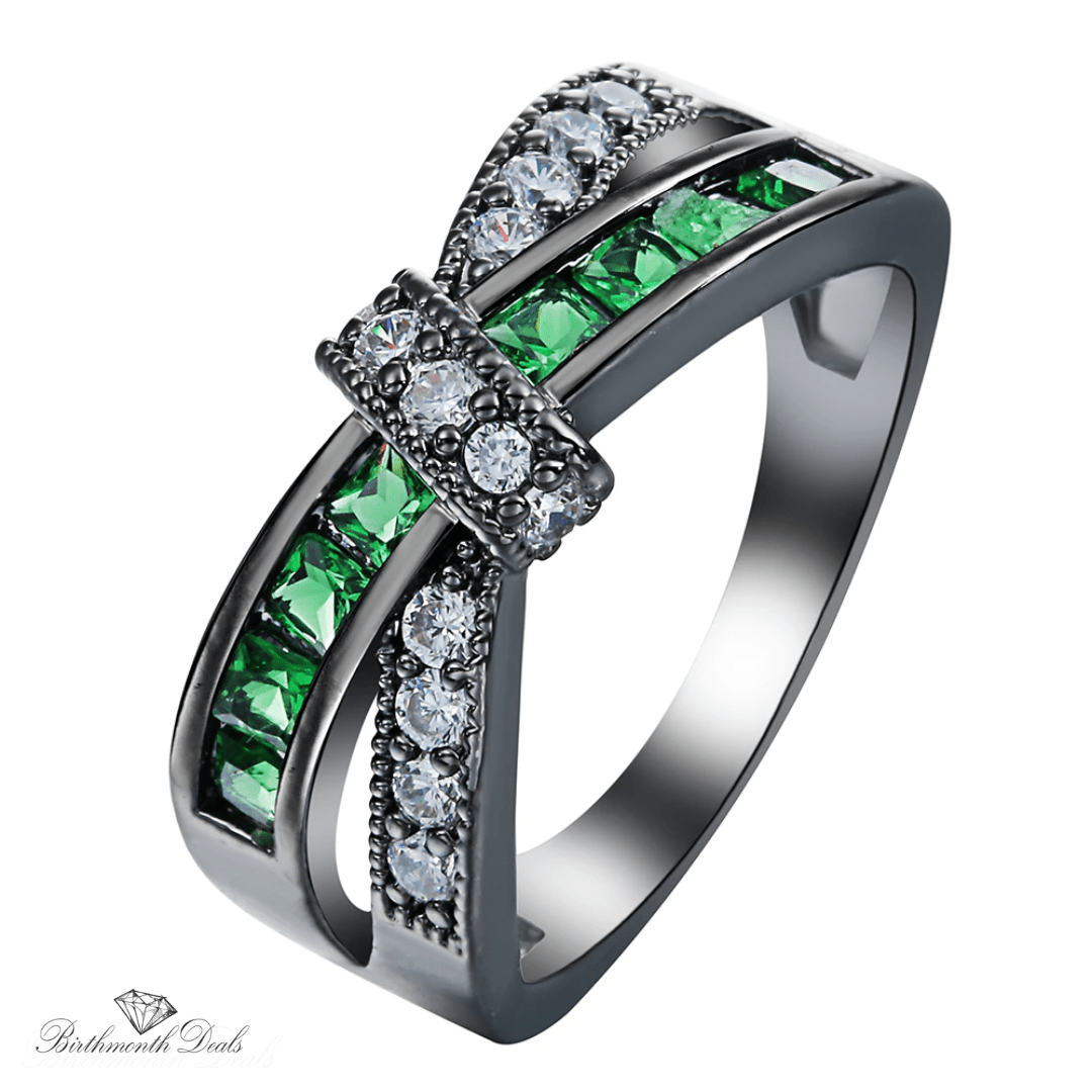 May Emerald Birthstone Ring - Birthmonth Deals