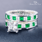 May Emerald Birthstone Stacking Ring - Birthmonth Deals