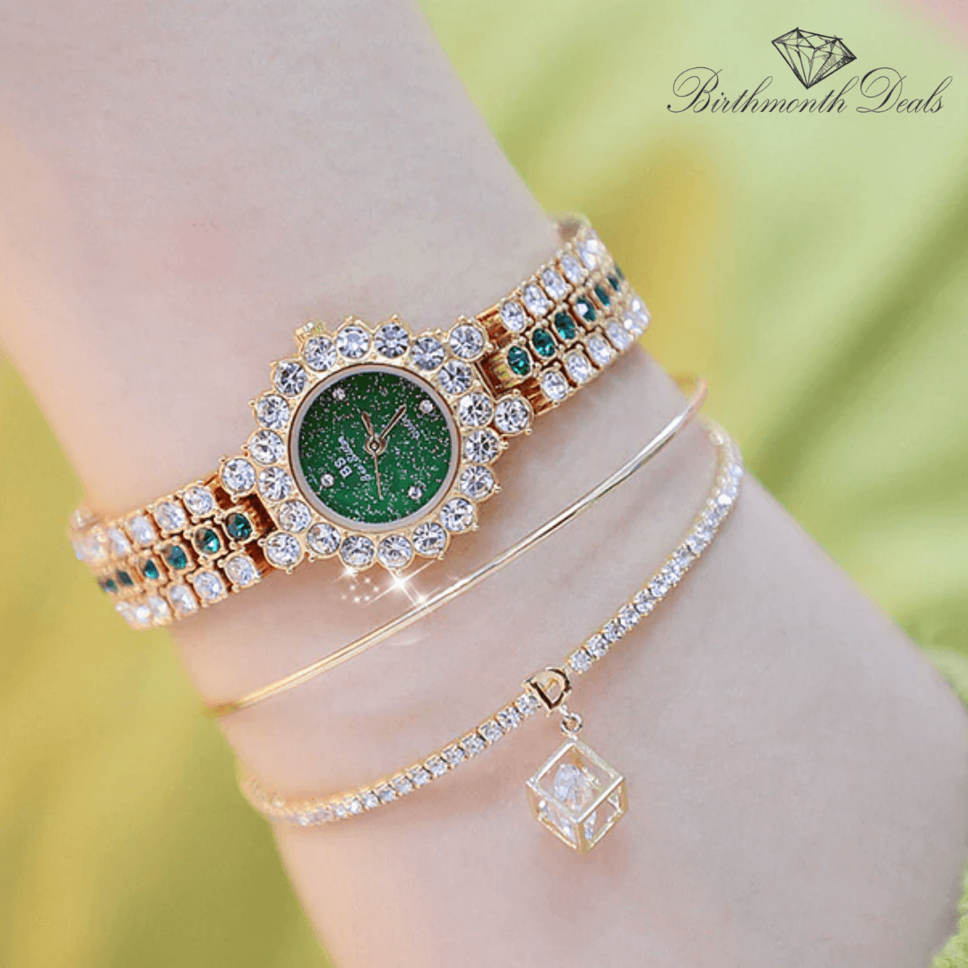 May Emerald Watch - Birthmonth Deals