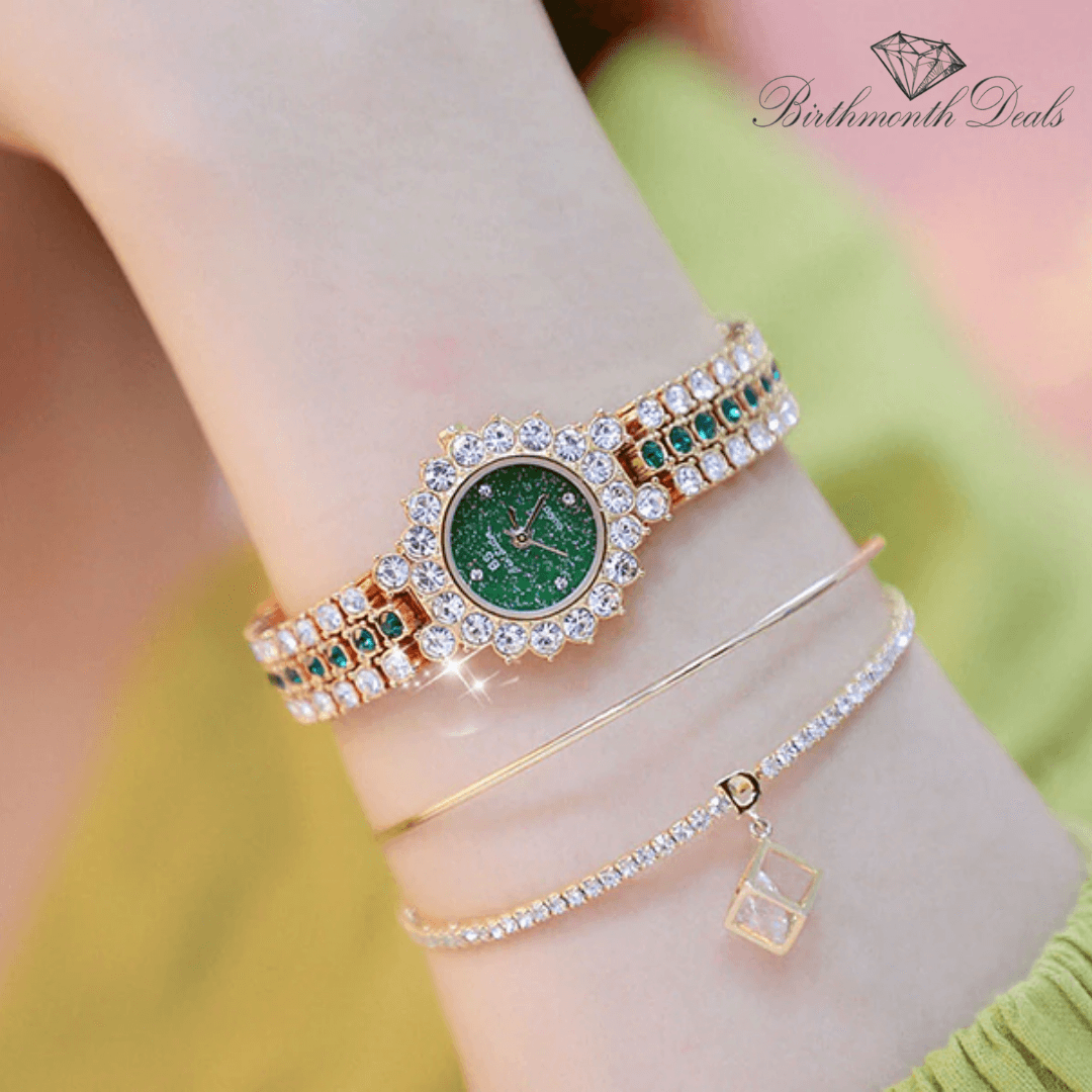 May Emerald Watch - Birthmonth Deals