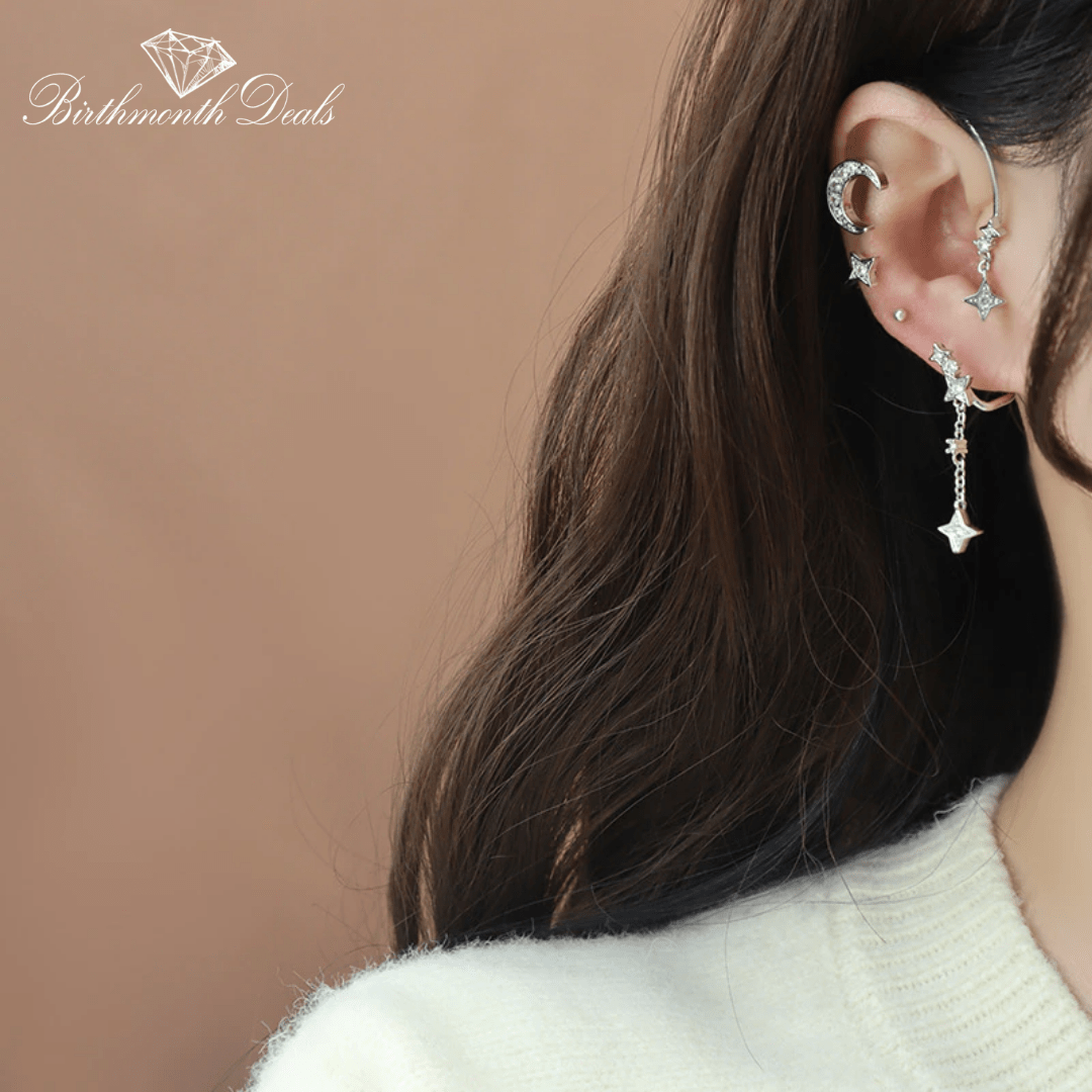 Moon Ear Cuff - Birthmonth Deals