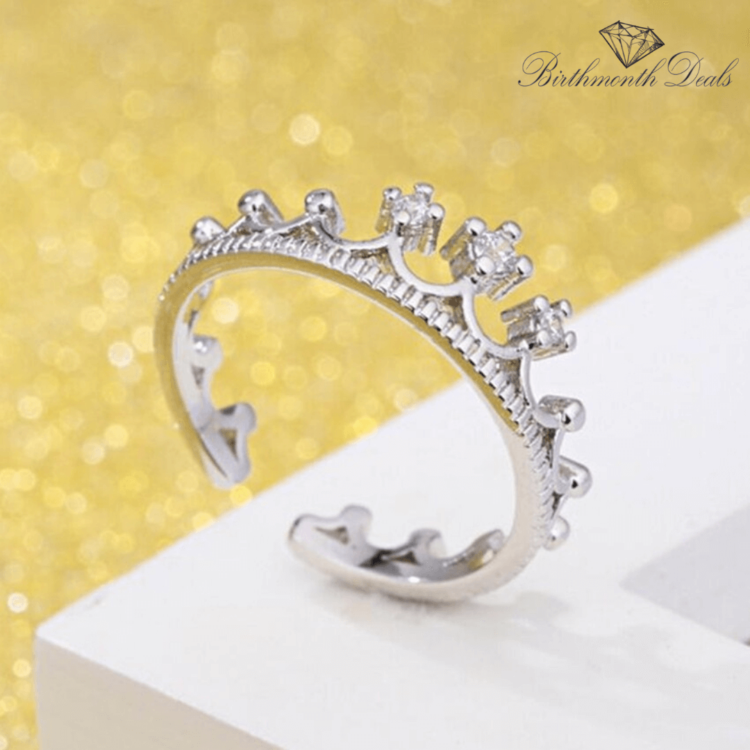 Mother Daughter Infinity Ring - Birthmonth Deals