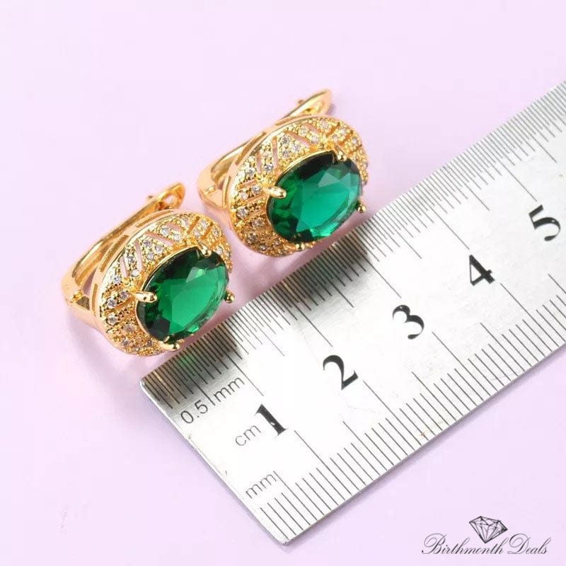 May Emerald Birthstone Jewelry Set - Birthmonth Deals