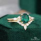 May Emerald Birthstone Stacking Ring - Birthmonth Deals