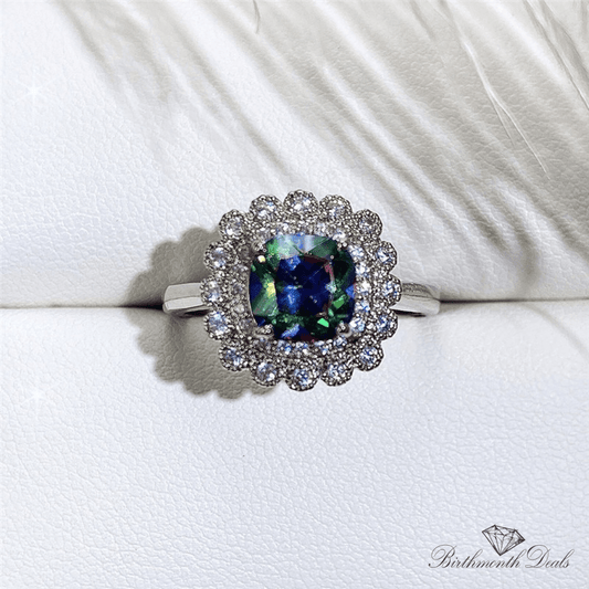 June Alexandrite Birthstone Ring - Birthmonth Deals