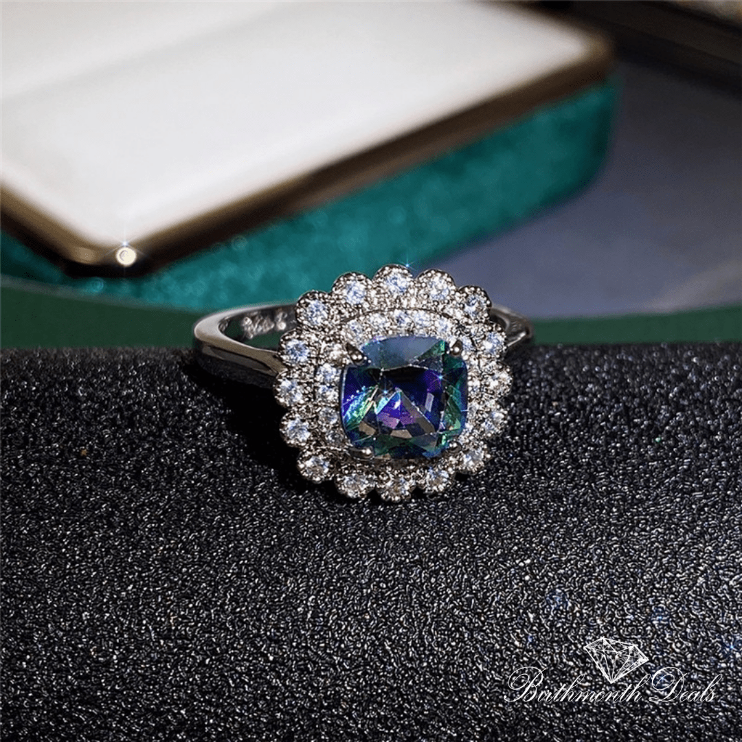 June Alexandrite Birthstone Ring - Birthmonth Deals