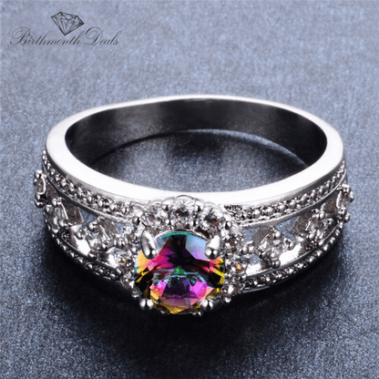 June Alexandrite Birthstone Ring - Birthmonth Deals