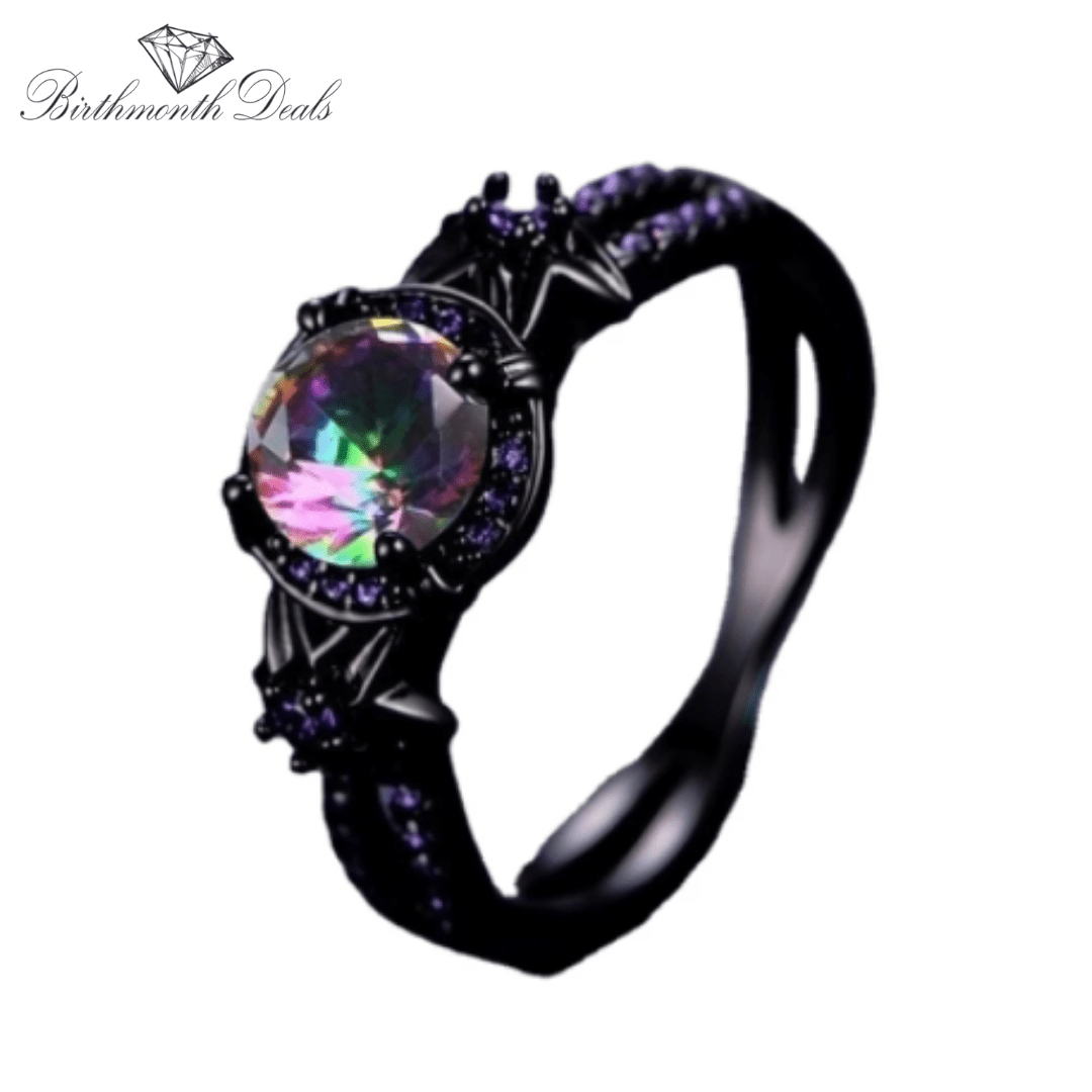 June Alexandrite Birthstone Ring - Birthmonth Deals