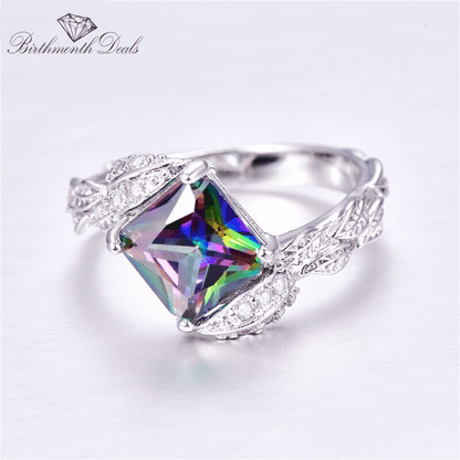 June Alexandrite Birthstone Ring - Birthmonth Deals