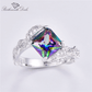 June Alexandrite Birthstone Ring - Birthmonth Deals