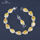 November Citrine Birthstone Jewelry Set - Birthmonth Deals