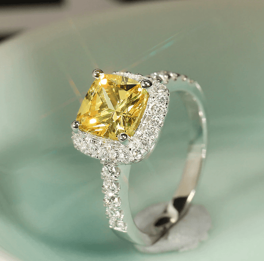 November Citrine Birthstone Ring - Birthmonth Deals