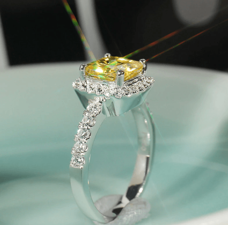 November Citrine Birthstone Ring - Birthmonth Deals