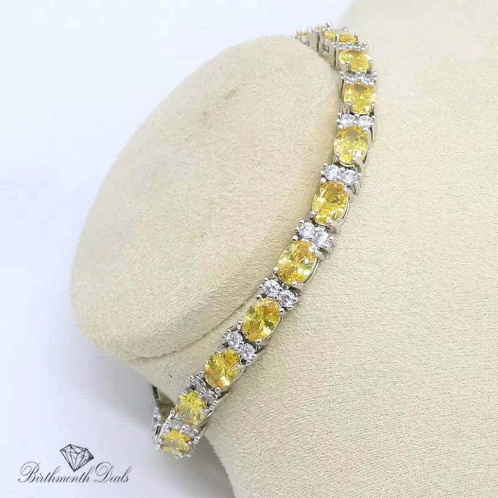 November Citrine Birthstone Jewelry Set - Birthmonth Deals