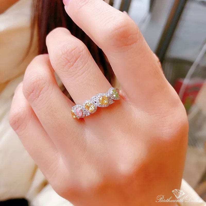 November Citrine Birthstone Ring - Birthmonth Deals