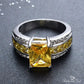November Citrine Birthstone Ring - Birthmonth Deals