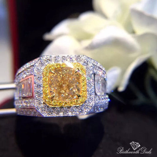 November Citrine Birthstone Ring - Birthmonth Deals