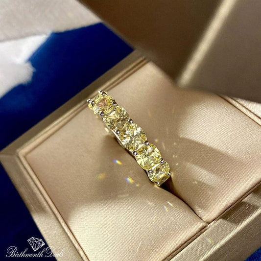 November Citrine Birthstone Ring - Birthmonth Deals