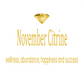 November Citrine Birthstone Ring - Birthmonth Deals