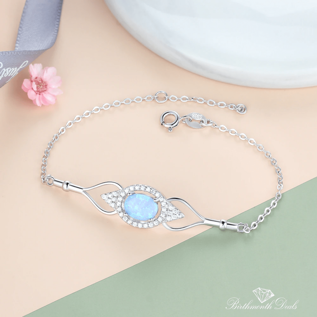 October Opal Birthstone Jewelry Set - Birthmonth Deals