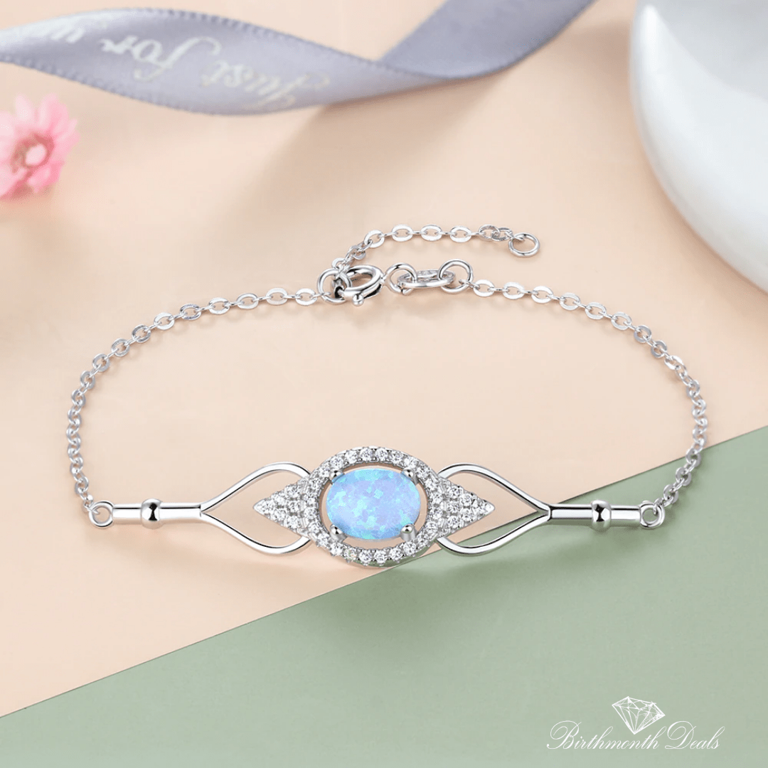 October Opal Birthstone Jewelry Set - Birthmonth Deals