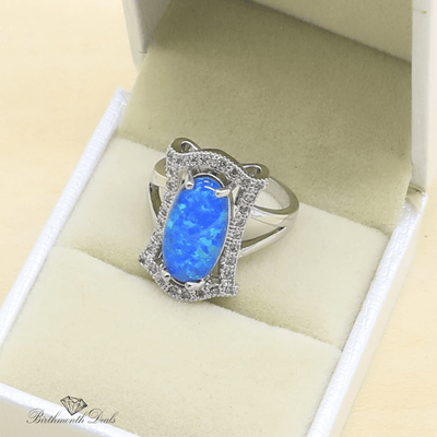 October Opal Birthstone Jewelry Set - Birthmonth Deals
