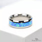 October Blue Opal Birthstone Ring - Birthmonth Deals