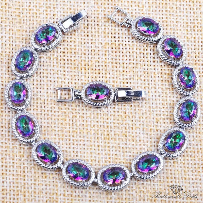 October Opal Birthstone Jewelry Set - Birthmonth Deals