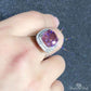 October Tourmaline Birthstone Ring - Birthmonth Deals